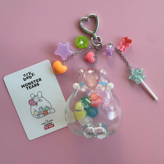 CRYBABY Monster's Tears Handmade Keychain - Soul Eater Vinyl Figure