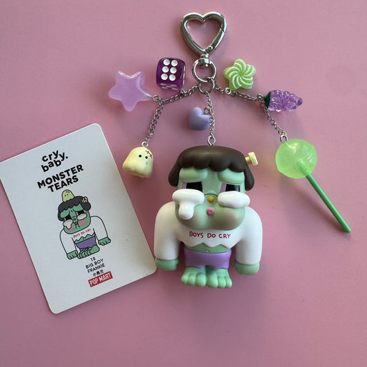 CRYBABY Monster's Tears Handmade Keychain - Big Boy Frankie Vinyl Figure
