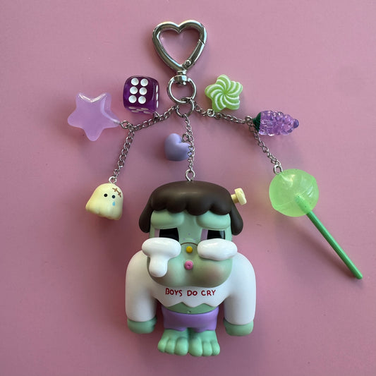 CRYBABY Monster's Tears Handmade Keychain - Big Boy Frankie Vinyl Figure