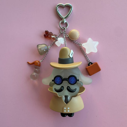 CRYBABY Monster's Tears Handmade Keychain - Mr. Invisible Vinyl Figure
