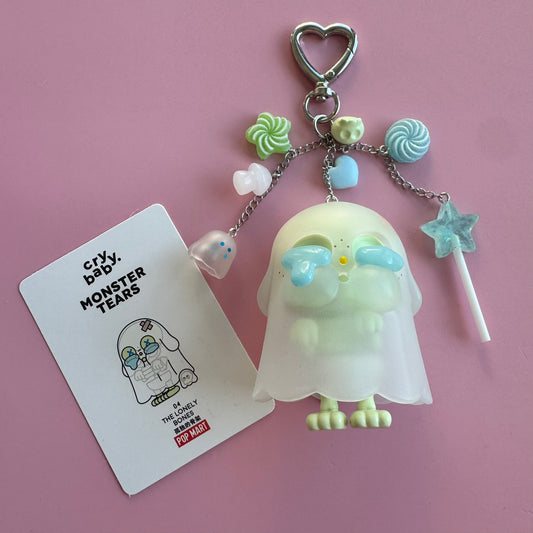 CRYBABY Monster's Tears Handmade Keychain - The Lonely Bone Vinyl Figure