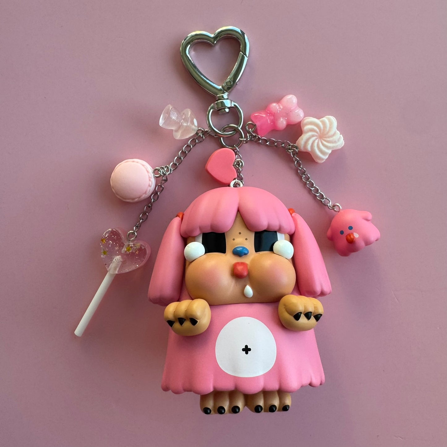 CRYBABY Monster's Tears Handmade Keychain - Sweet Werewolf Vinyl Figure
