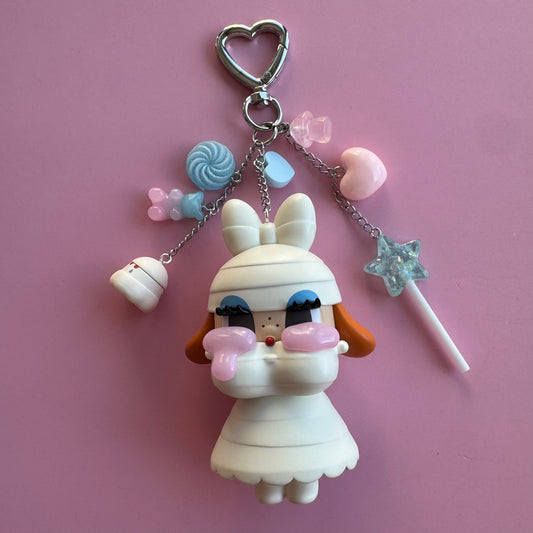 CRYBABY Monster's Tears Handmade Keychain - Lady Mummy Vinyl Figure