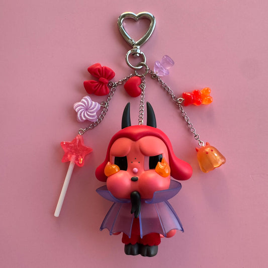 CRYBABY Monster's Tears Handmade Keychain - Burn Baby Burn